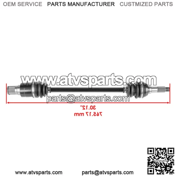 Front CV Joint Axle For Kymco UXV 500i 4x4 LE SE EFI 2012-2013 Right/Left - Image 2