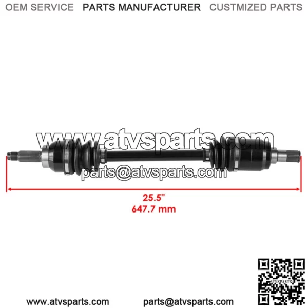 Front Left & Right Axles for Honda Pioneer 500 44350-HL5-A41 / 44250-HL5-A41 - Image 2