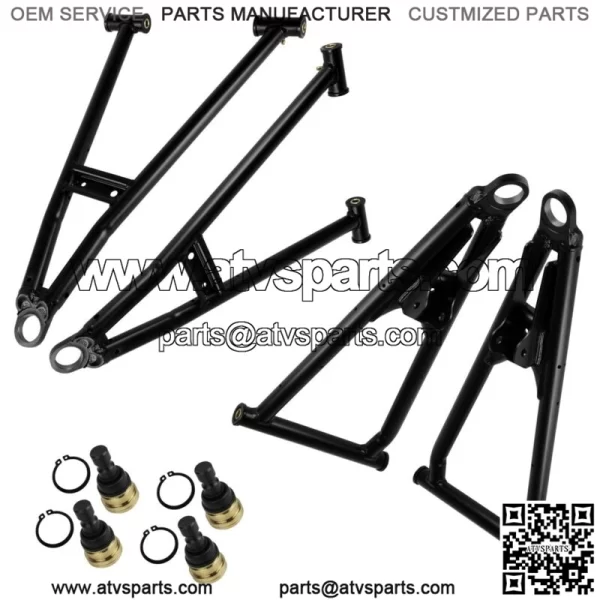 Front A-Arm Upper/Lower L/R For Polaris Ranger Crew XP 1000 CREW 2017 (For: Polaris)