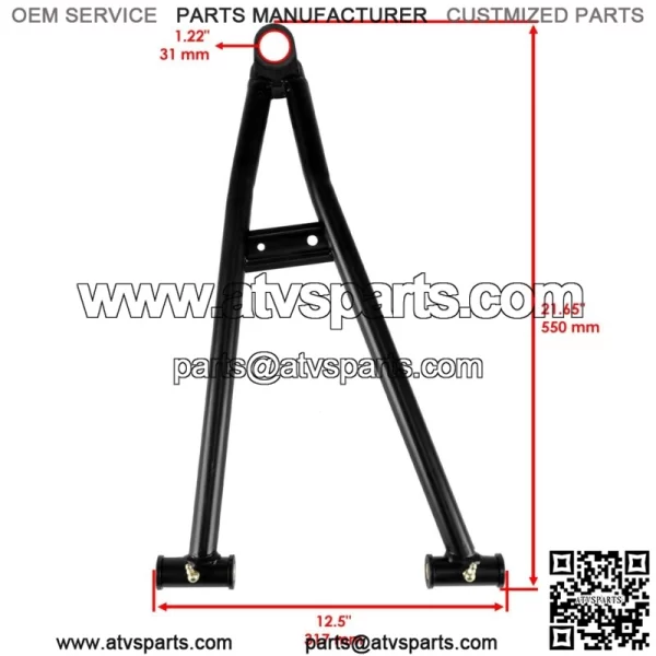 Front A-Arm Upper/Lower L/R For Polaris Ranger Crew XP 1000 CREW 2017 (For: Polaris) - Image 2