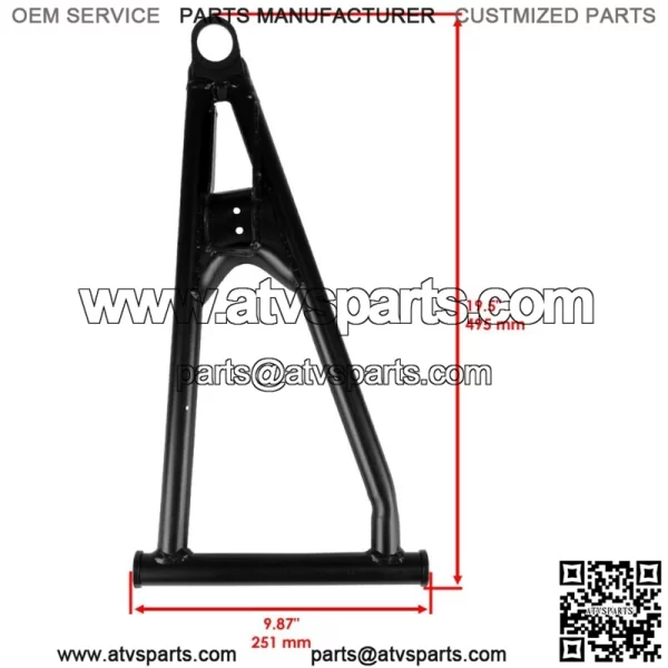 Front L & R Upper Control Arm w/ Ball joint For Polaris Ranger 1000 D 2015-2017 (For: Polaris) - Image 3